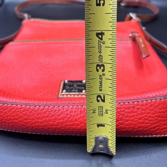 Dooney & Bourke Women's Pebble Grain Crossbody Shoulder Bag Leather Salmon - Picture 10 of 16